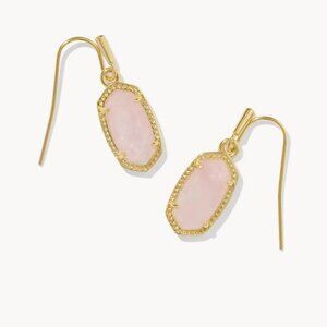 Kendra Scott Earrings in Rose Quartz